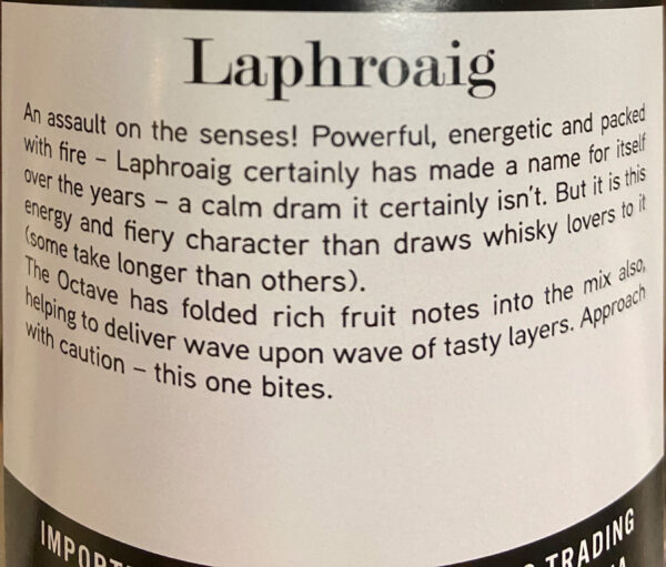 Laphroaig The Seven Deadly Sins: Wrath