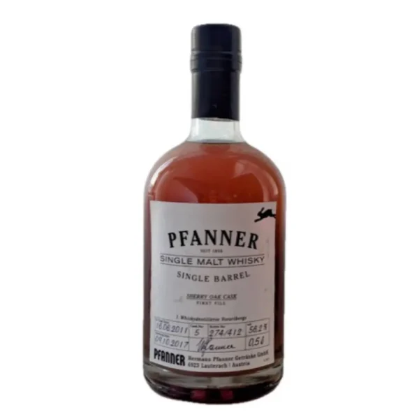 Pfanner  Single Barrel First Fill Sherry Oak Cask